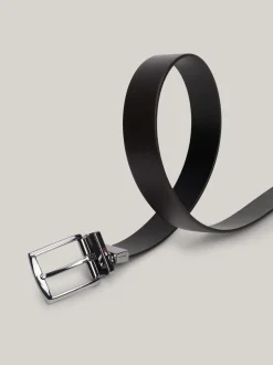 Tommy Hilfiger Black Denton Reversible 3.5cm Belt