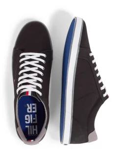 Tommy Hilfiger Black Essential Harlow Trainers