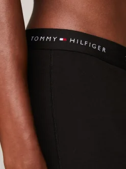 Tommy Hilfiger Black Essential Logo Waistband Trunks 3 Pack