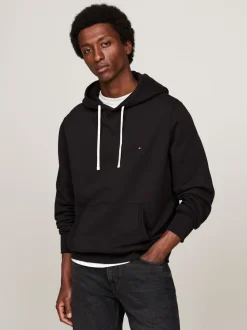 Tommy Hilfiger Black Essential Fleece Hoodies