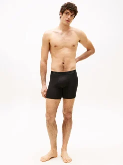 Tommy Hilfiger Black Everyday Luxe Boxer Briefs 3 Pack