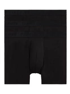 Tommy Hilfiger Black Everyday Luxe Boxer Briefs 3 Pack
