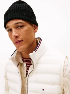 Tommy Hilfiger Black Flag Pure Wool Beanie