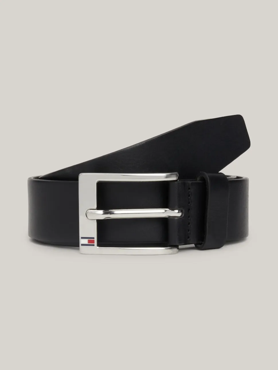 Tommy Hilfiger Black Leather Aly Belt