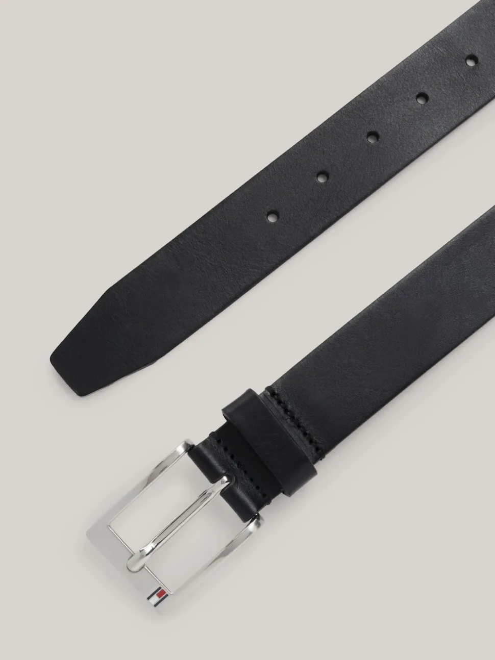 Tommy Hilfiger Black Leather Aly Belt