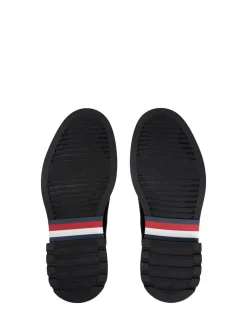 Tommy Hilfiger Black Lightweight Leather Chelsea Boots