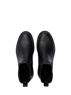 Tommy Hilfiger Black Lightweight Leather Chelsea Boots