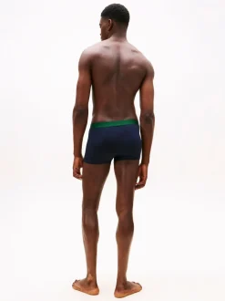 Tommy Hilfiger Black Logo Waistband Trunks 3 Pack