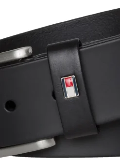 Tommy Hilfiger Black New Denton Belt