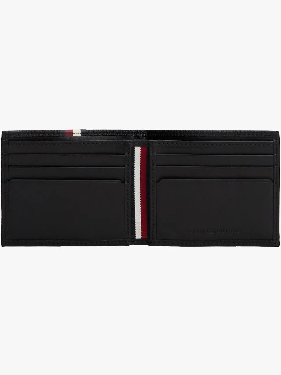Tommy Hilfiger Black Premium Mini Leather Card Case