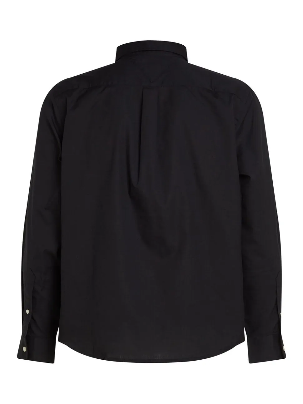 Tommy Hilfiger Black Regular Fit Flex Poplin Shirt
