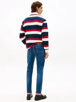 Tommy Hilfiger Blue Bleecker Stretch Cotton Slim Jeans