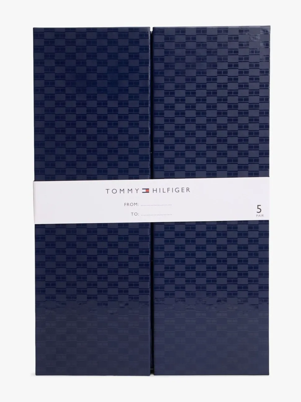 Tommy Hilfiger Blue Classic Socks 5 Pack Gift Box