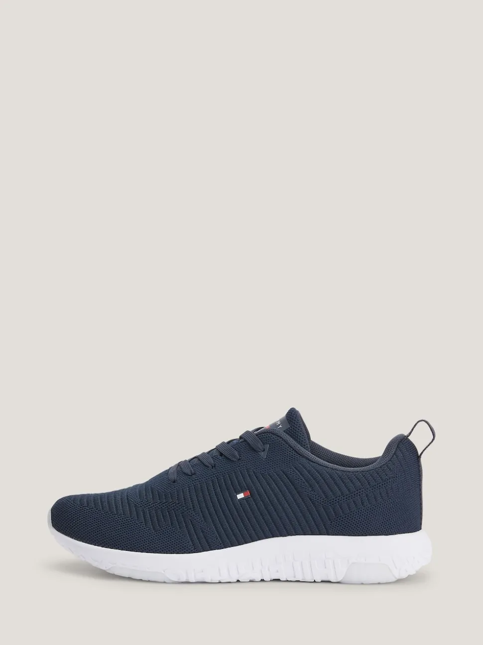 Tommy Hilfiger Blue Corporate Knit Runner Trainers