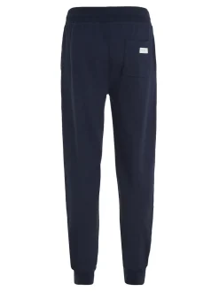 Tommy Hilfiger Blue Cuffed Track 100% Cotton Joggers