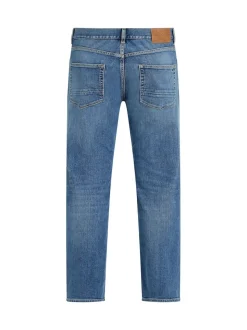 Tommy Hilfiger Blue Denton Faded Straight Leg Jeans