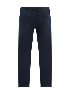 Tommy Hilfiger Blue Denton Straight Jeans With Stretch