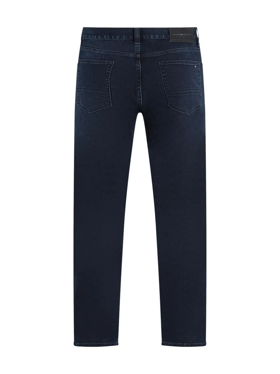 Tommy Hilfiger Blue Denton Straight Jeans With Stretch