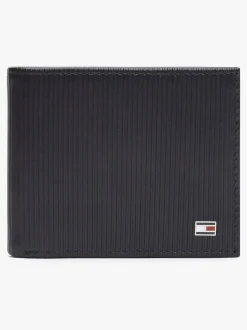 Tommy Hilfiger Blue Flag Bifold Leather Credit Card Wallet