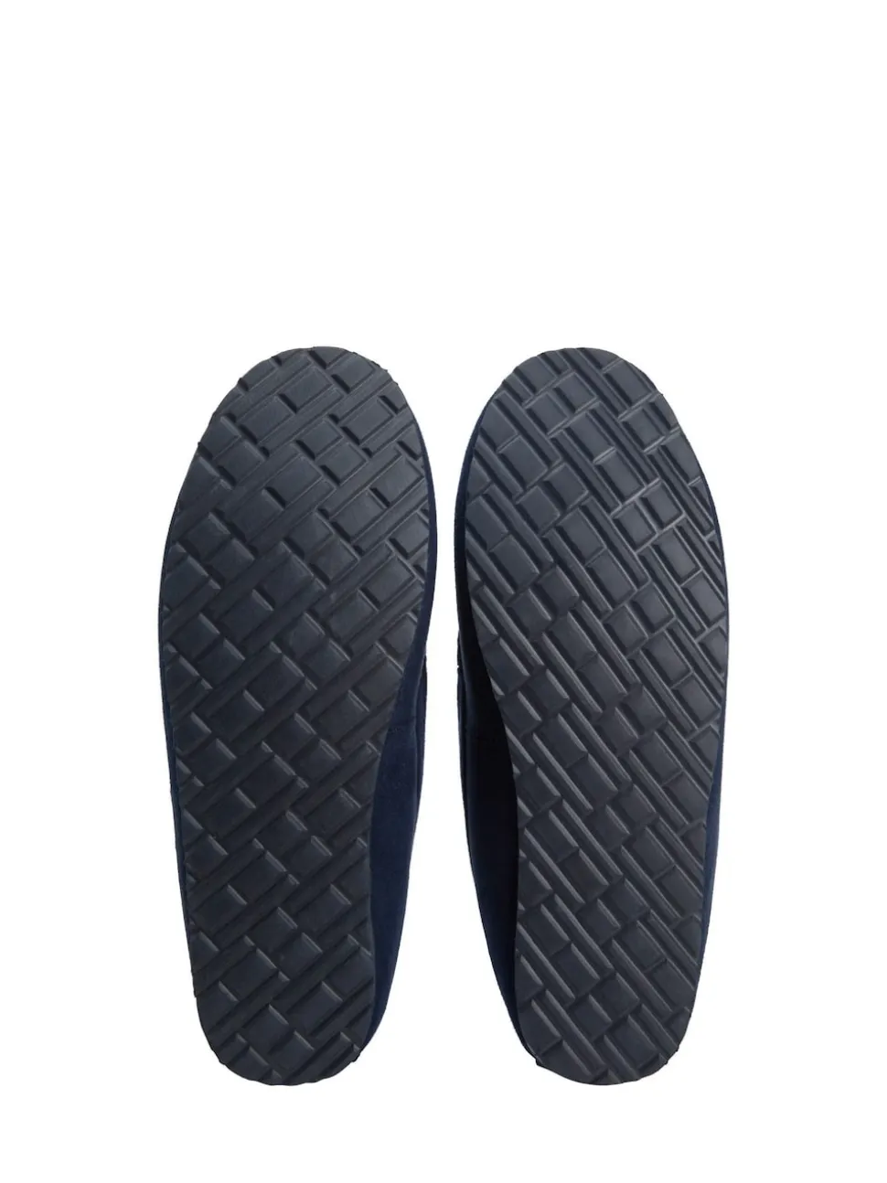 Tommy Hilfiger Blue Fleece Lined Driver Slippers