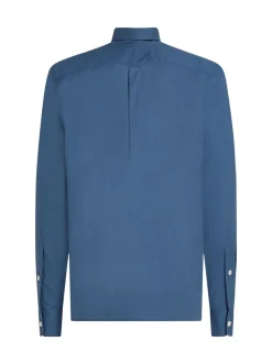 Tommy Hilfiger Blue Flex Regular Fit Poplin Shirt
