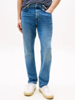 Tommy Hilfiger Blue Light Core Harlem Tapered Leg Jeans
