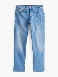 Tommy Hilfiger Blue Light Ryan Slim Straight Jeans