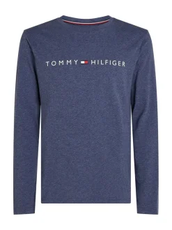 Tommy Hilfiger Blue Long Sleeve Pyjama T-Shirt