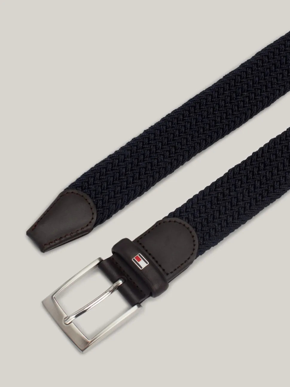 Tommy Hilfiger Blue New Adan Webbed Belt