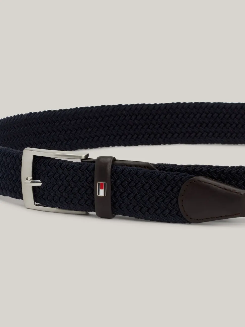 Tommy Hilfiger Blue New Adan Webbed Belt