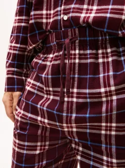 Tommy Hilfiger Blue Original Flannel Relaxed Pyjamas
