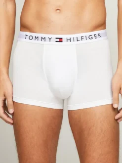 Tommy Hilfiger Blue Original Waistband Trunks 3 Pack