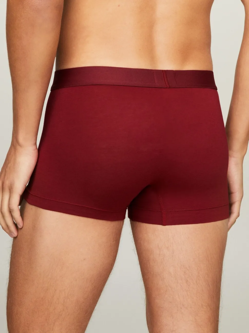 Tommy Hilfiger Blue Original Waistband Trunks 3 Pack
