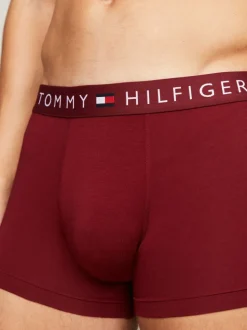 Tommy Hilfiger Blue Original Waistband Trunks 3 Pack