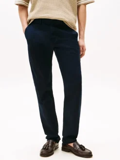 Tommy Hilfiger Blue Slim Bleecker Flex Chinos