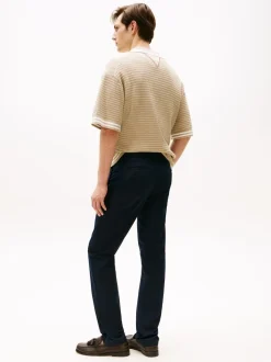Tommy Hilfiger Blue Slim Bleecker Flex Chinos
