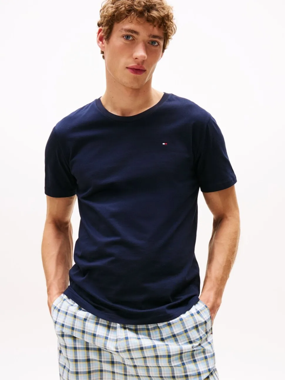 Tommy Hilfiger Blue Underwear Short Sleeve T-Shirts 3 Pack