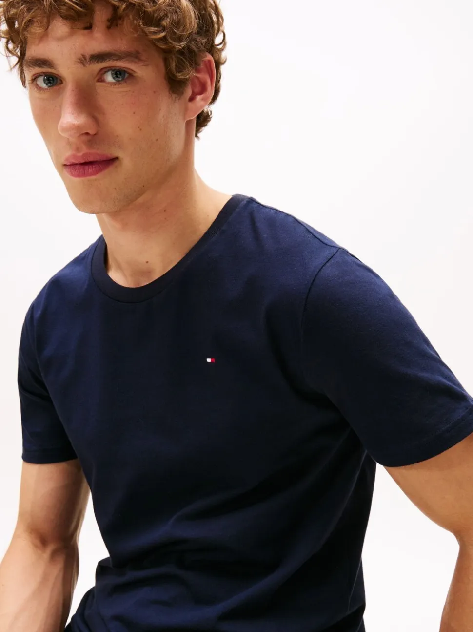 Tommy Hilfiger Blue Underwear Short Sleeve T-Shirts 3 Pack