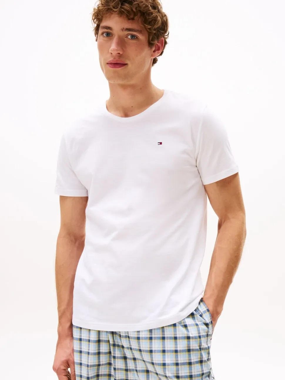 Tommy Hilfiger Blue Underwear Short Sleeve T-Shirts 3 Pack