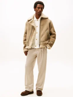 Tommy Hilfiger Brown Cleat Suede Moc Toe Boots