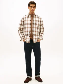 Tommy Hilfiger Brown Suede Lace-Up Boots