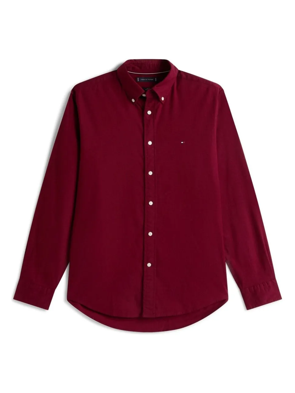 Tommy Hilfiger Red Flex Regular Fit Flannel Shirt