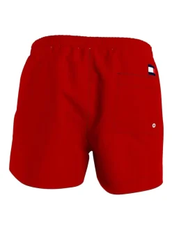Tommy Hilfiger Red Medium Long Drawstring Shorts