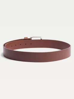 Tommy Hilfiger Tan Brown New Denton Belt