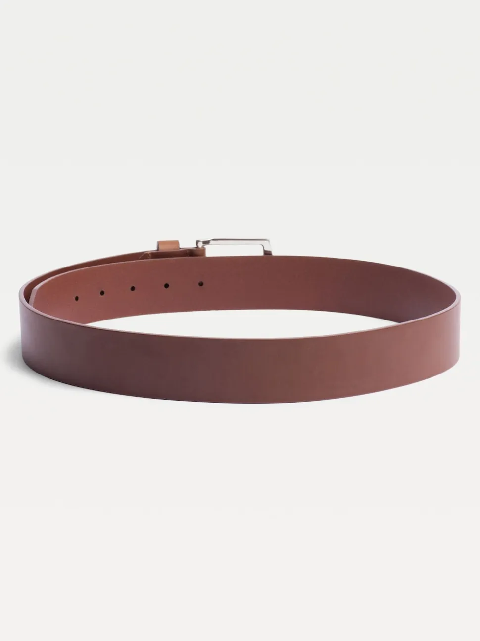 Tommy Hilfiger Tan Brown New Denton Belt
