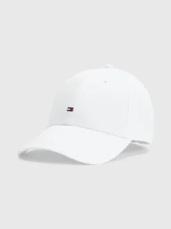 Tommy Hilfiger White Classic Baseball 100% Cotton Cap