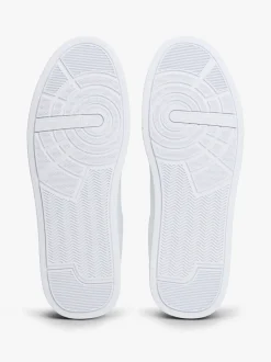 Tommy Hilfiger White Logo Court Leather Trainers