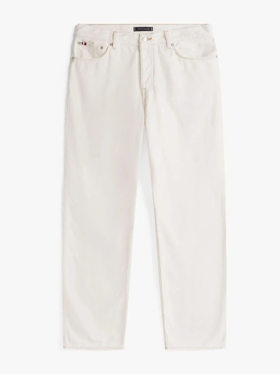 Tommy Hilfiger White Relaxed Jeans