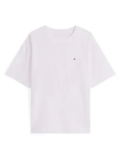 Tommy Hilfiger White T-Shirt And Shorts Pyjamas Set