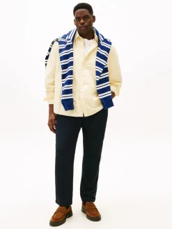 Tommy Hilfiger Yellow Plus Regular Fit Oxford Shirt